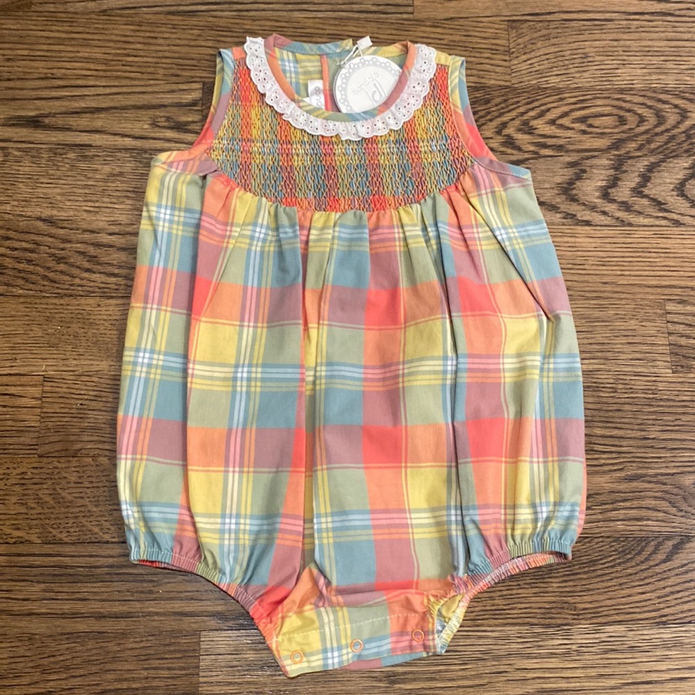NWT Dondolo Plaid Bubble Sz 18mo